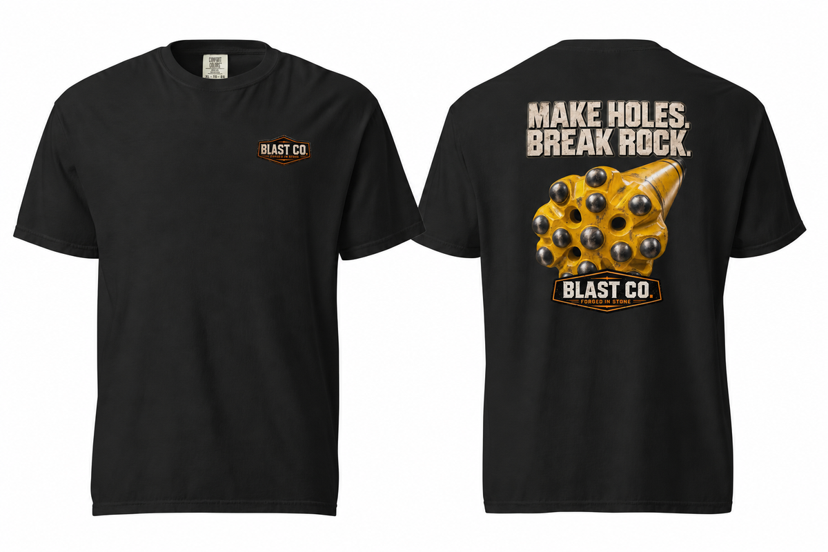 Make Holes T-Shirt front and back product mockup