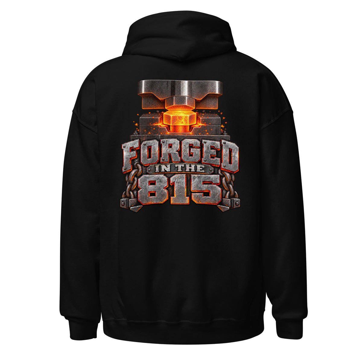 Back only hoodie mockup